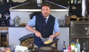 To assemble the cake, carefully cut the cake in half horizontally with a bread knife and place the bottom half onto a plate. James Martin S Saturday Morning How To Make Quick Mayonnaise With 4 Simple Ingredients Express Co Uk