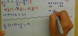 Clear Fractions From Linear Equations