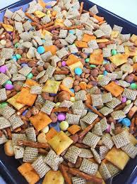 sweet and salty spring chex mix