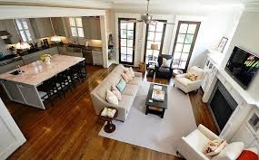 modern living rooms with open floor plans
