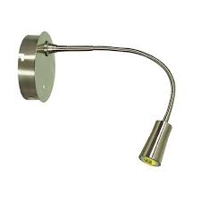 Stainless Steel Gooseneck Wall Lamp