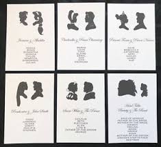 Details About Disney Wedding Table Plan Seating Chart Cards Silhouette Theme Personalised Card