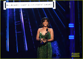Rihanna Accepts Billboard Chart Achievement Award At Bbmas