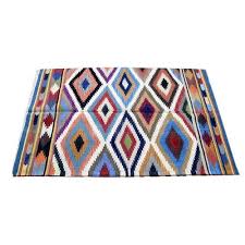 multicolor cotton carpet