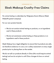 is sleek makeup free vegan in
