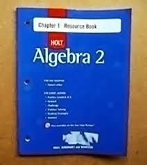 Mcdougal littell algebra 2 answers. 9780618020096 Algebra 2 Chapter 1 Resource Book Abebooks Mcdougal Littel 0618020098