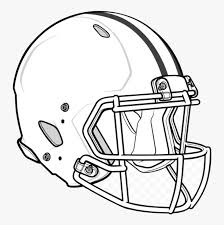 Football is such an intense sport. Football Helmet Nfl Helmets Coloring Pages Clipart American Football Helmet Drawing Hd Png Download Transparent Png Image Pngitem