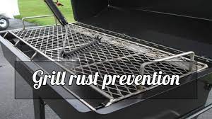 grill from rusting