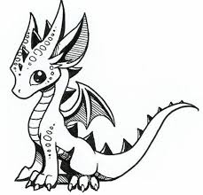 Dragon drawings featuring how to's, tribal dragon designs, trick art and much more! Pin By Stefanie Heitzmann On Dragons Dragon Coloring Page Baby Dragons Drawing Dragon Drawing
