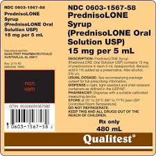 Prednisolone Qualitest Pharmaceuticals Fda Package Insert