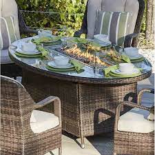 Aluminum Propane Outdoor Fire Pit Table