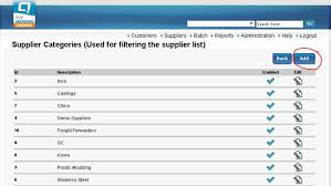 Using Categories To Manage Supplier Lists Qstrat