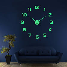 Home Decoration Luminous Wall Clock