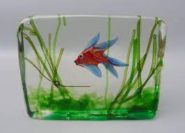 Avem Murano Glass Aquarium Block