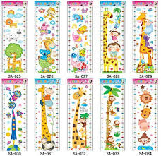 Kids Wall Stickers 100pcs Animal Stickers Kids Growth Chart