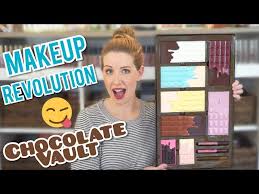makeup revolution chocolate vault