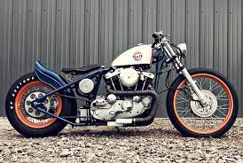 harley davidson ironhead bobber motorcycle