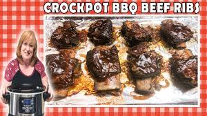 crockpot bbq beef short ribs slow
