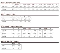 77 Proper Drake Waders Size Chart
