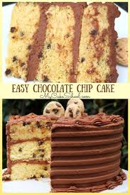 chocolate chip cake a cake mix recipe
