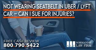 not wearing seatbelt in uber lyft car