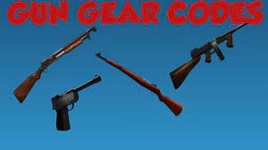 Well you've come to the right place! Roblox Gun Gear Codes Youtube