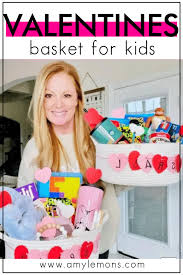 valentine gift baskets for kids amy
