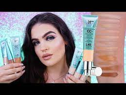 it cosmetics new matte cc cream review