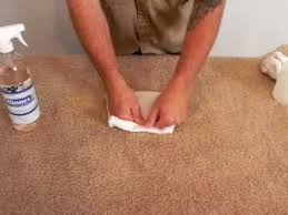 remove dry nail polish from carpet