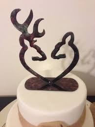 My teenage son saw hunting theme cake all accessories are gumpaste. 10 Deer Hunting Figurines For Cakes Photo Deer Hunter Hunting Cake Decorating Kit Hunting Wedding Cake Toppers And Woodland Deer Gold Bow Cake Snackncake