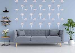 Large Flower Stencils For Walls