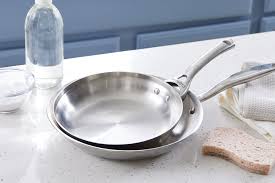 how to clean stainless steel pans to