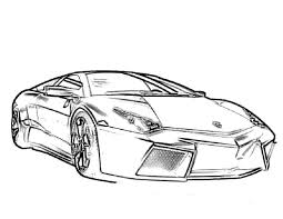 This set of lamborghini coloring sheets are suitable for children who are above the age of 8 years as they would appreciate the car more. Free Printable Lamborghini Coloring Pages For Kids
