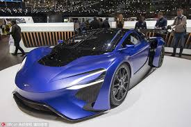 Highs incredible and repeatable acceleration, drives a lot like a porsche sports car, can charge quickly. Chinese Electric Supercar Debuts At Geneva Auto Show Business Chinadaily Com Cn