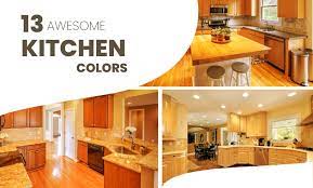 Kitchen Paint Colors With Oak Cabinets
