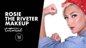 rosie the riveter makeup tutorial you