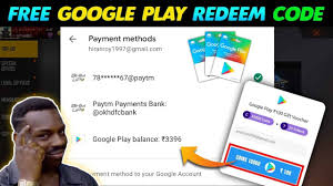 5 free google play redeem codes 2023