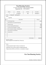 Sales invoice for pharmacy or medical store used to sell medicines on the store and it is a requirement to. Online Housing Society Billing Rs 1000 Only Bulk Invoice Printing For Society Rs 1000 Only
