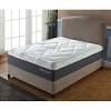The mattress is flippable, allowing customers to easily choose between a firm and extra firm feel. 1