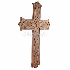 Ortus Wooden Wall Hanging French Cross