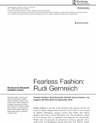 fearless fashion rudi gernreich