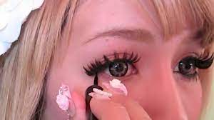 dramatic gyaru eye makeup tutorial ギャ