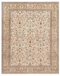 tabriz persian rug beige cream 305 x 245 cm