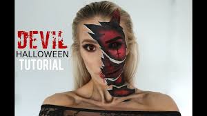 the devil halloween makeup tutorial