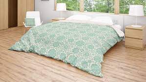 Fl Duvet Cover Turquoise Bedding