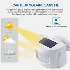 alarme maison sans fil solaire hosmart