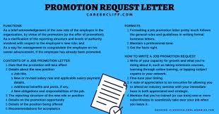 Therefore, i would request you to delay my joining date and i am absolutely positive about starting. Promotion Request Letter How To Write With Confidence That Doesn T Fail Career Cliff