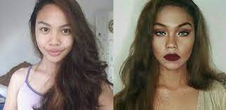 celebrity makeup transformations