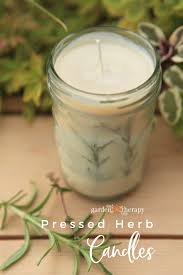 Evergreen Pressed Rosemary Candles How