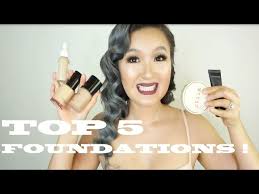 top 5 foundations for asian skin
